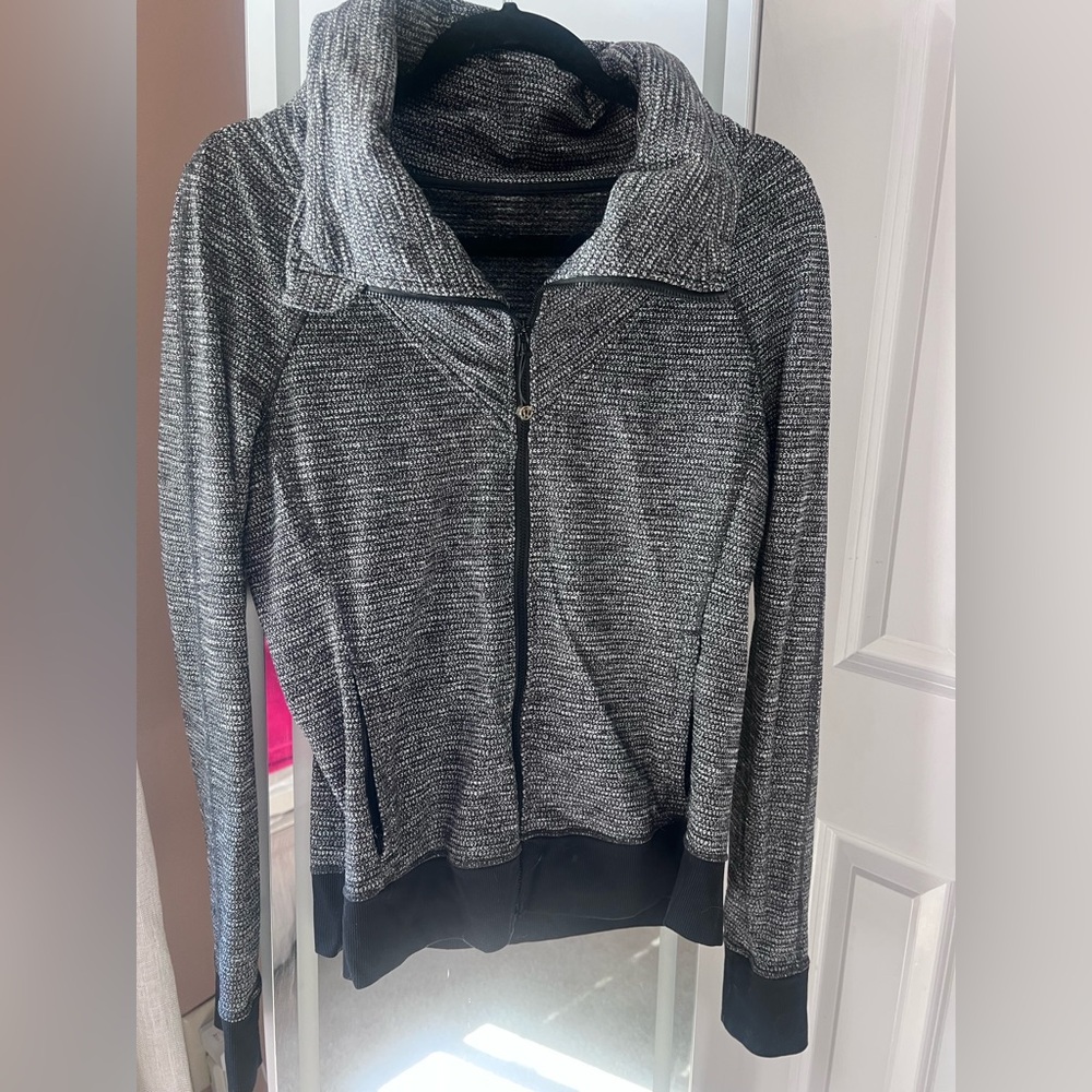 Lululemon Gray Zip-Up Jacket